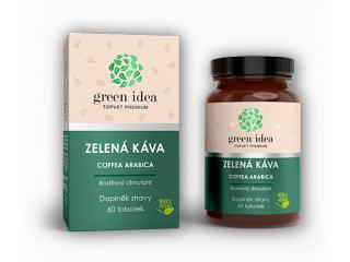 Green Idea Zelená káva 200mg 60 tobolek + DÁREK ZDARMA