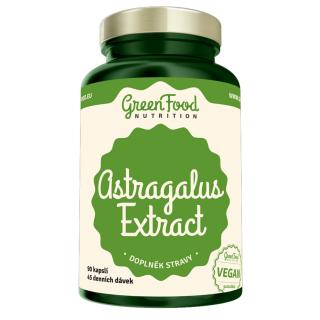 GreenFood Nutrition Astragalus extract 90 kapslí + DÁREK ZDARMA