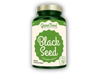 GreenFood Nutrition Black Seed - černý kmín 90 vegan kapslí + DÁREK ZDARMA