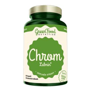 GreenFood Nutrition Chrom lalmin 60 vegan kapslí + DÁREK ZDARMA