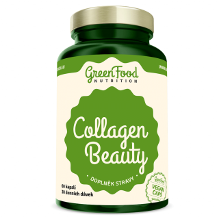GreenFood Nutrition Collagen Beauty 60 vegan kapslí + DÁREK ZDARMA