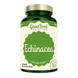 GreenFood Nutrition Echinacea 60 vegan kapslí + DÁREK ZDARMA