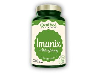 GreenFood Nutrition Imunix s betaglukany 90 vegan kapslí + DÁREK ZDARMA