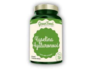 GreenFood Nutrition Kyselina hyaluronová 60 vegan kapslí + DÁREK ZDARMA
