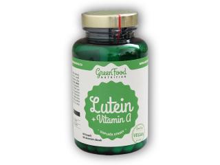 GreenFood Nutrition Lutein + vitamín A 60 kapslí + DÁREK ZDARMA