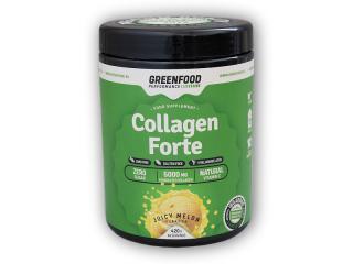 GreenFood Nutrition Performance Collagen forte 420g  + šťavnatá tyčinka ZDARMA Varianta: melounový juice + DÁREK ZDARMA