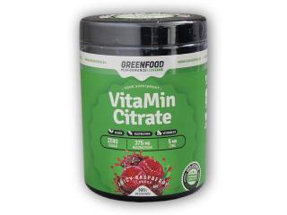 GreenFood Nutrition Performance VitaMin citrate 300g Varianta: melounový juice + DÁREK ZDARMA
