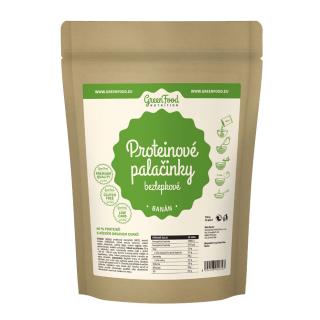 GreenFood Nutrition Proteinové palačinky bezlepkové 500g Varianta: banán + DÁREK ZDARMA