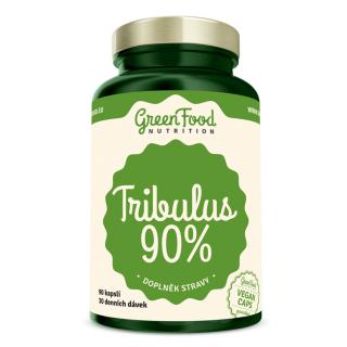 GreenFood Nutrition Tribulus 90% 90 vegan kapslí + DÁREK ZDARMA