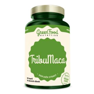 GreenFood Nutrition TribuMaca 90 vegan kapslí + DÁREK ZDARMA