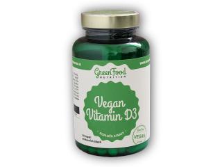 GreenFood Nutrition Vegan Vitamín D3 60 kapslí + DÁREK ZDARMA