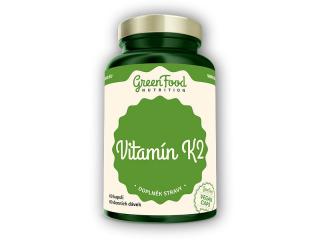 GreenFood Nutrition Vitamín K2 60 vegan kapslí + DÁREK ZDARMA