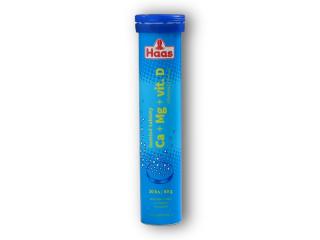 Haas Haas Ca + Mg + vitamin D 20 šumivých tablet + DÁREK ZDARMA