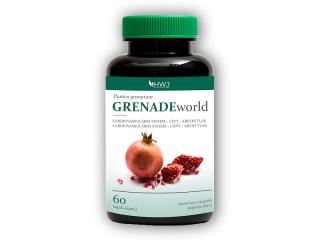 Herbal World GRENADEworld - Granátové jablko 60 kapslí  + šťavnatá tyčinka ZDARMA + DÁREK ZDARMA