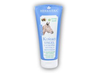 Herbavera Koňský Eisgel s konopím,mátou,mentolem 200ml + DÁREK ZDARMA