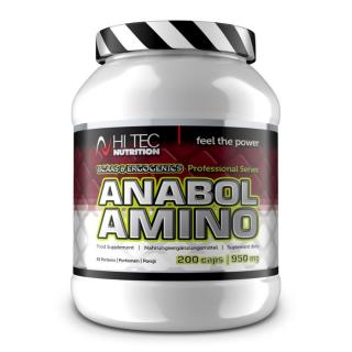 Hi Tec Nutrition Anabol amino professional 200 kapslí + DÁREK ZDARMA