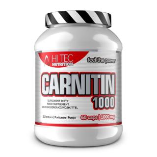Hi Tec Nutrition Carnitin 1000 60 kapslí + DÁREK ZDARMA