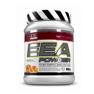 Hi Tec Nutrition EAA powder essential amino 500g  + šťavnatá tyčinka ZDARMA Varianta: ledový čaj s broskví + DÁREK ZDARMA