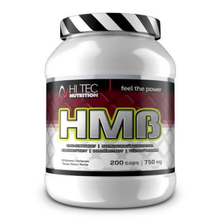 Hi Tec Nutrition HMB 750mg 400 kapslí  + šťavnatá tyčinka ZDARMA + DÁREK ZDARMA