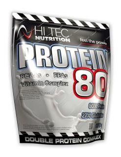 Hi Tec Nutrition Protein 80 2000g  + šťavnatá tyčinka ZDARMA Varianta: čokoláda + DÁREK ZDARMA