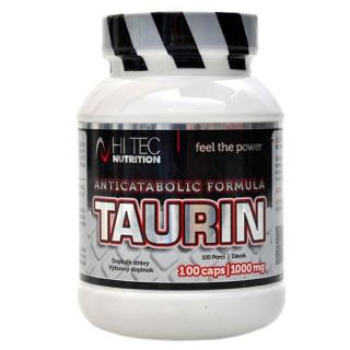 Hi Tec Nutrition Taurin 1000 100 kapslí + DÁREK ZDARMA