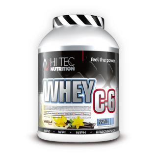 Hi Tec Nutrition Whey C6 CFM 100% Whey 1000g  + šťavnatá tyčinka ZDARMA Varianta: slaný karamel + DÁREK ZDARMA