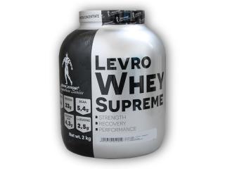 Kevin Levrone Levro Whey Supreme 2000g  + šťavnatá tyčinka ZDARMA Varianta: banán broskev + DÁREK ZDARMA