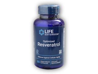 Life Extension Optimized Resveratrol 60 kapslí  + šťavnatá tyčinka ZDARMA + DÁREK ZDARMA