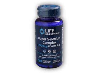 Life Extension Super Selenium Complex and Vitamin E 100 cps + DÁREK ZDARMA