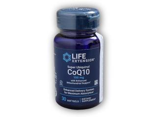 Life Extension Super Ubiquinol CoQ10 + Enhanced 100mg 30 kapslí  + šťavnatá tyčinka ZDARMA + DÁREK ZDARMA