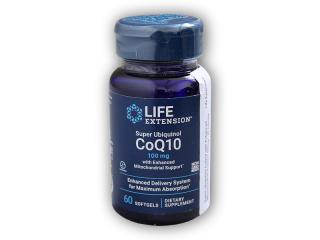 Life Extension Super Ubiquinol CoQ10+Enhanced 100mg 60 cps  + šťavnatá tyčinka ZDARMA + DÁREK ZDARMA
