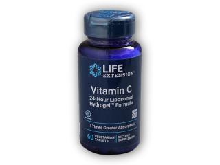 Life Extension Vitamin C 24-Hour Lipos. Hydrogel for. 60 tbl  + šťavnatá tyčinka ZDARMA + DÁREK ZDARMA