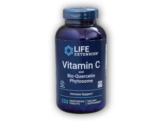 Life Extension Vitamin C and Bio-Quercetin Phytosome 250 tbl  + šťavnatá tyčinka ZDARMA + DÁREK ZDARMA