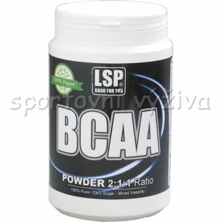 LSP Nutrition BCAA 2:1:1 500g  + šťavnatá tyčinka ZDARMA + DÁREK ZDARMA