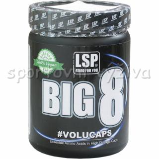 LSP Nutrition BIG 8 essential amino 300 kapslí  + šťavnatá tyčinka ZDARMA + DÁREK ZDARMA