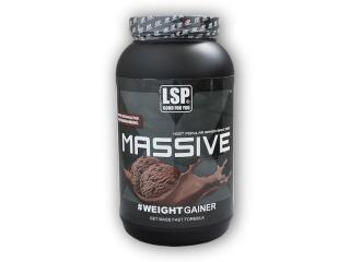 LSP Nutrition Massive X weightgainer 1200g  + šťavnatá tyčinka ZDARMA Varianta: super banana + DÁREK ZDARMA