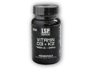 LSP Nutrition Vitamin D3 7000 IU/K2 200mcg 60vege cps + DÁREK ZDARMA