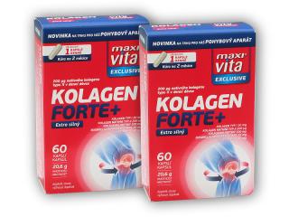 Maxivita 2x MaxiVita kolagen forte + 60 kapslí + DÁREK ZDARMA