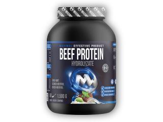 MAXXWIN Beef Protein Hydrolyzate 1500g  + šťavnatá tyčinka ZDARMA Varianta: čokoláda máta + DÁREK ZDARMA