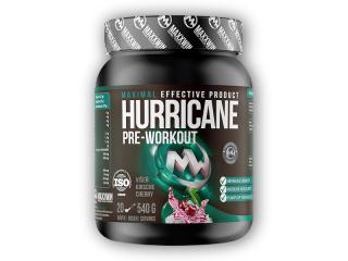 MAXXWIN Hurricane Pre-workout 540g Varianta: višeň + DÁREK ZDARMA