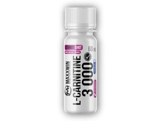 MAXXWIN L-Carnitine 3000 shot 60ml Varianta: pomeranč + DÁREK ZDARMA