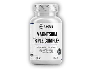 Maxxwin Magnesium triple complex 180 kapslí + DÁREK ZDARMA