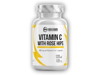 Maxxwin Vitamin C 900 with rose hips 120 kapslí + DÁREK ZDARMA