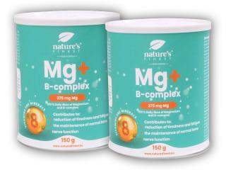 Nature´s Finest 2x Magnesium + B-Complex 150g + DÁREK ZDARMA
