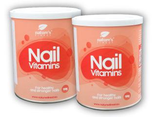 Nature´s Finest 2x Nail vitamins 150g  + šťavnatá tyčinka ZDARMA + DÁREK ZDARMA