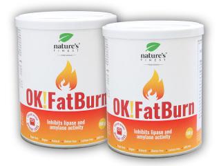 Nature´s Finest 2x OK! fat burn 150g  + šťavnatá tyčinka ZDARMA + DÁREK ZDARMA