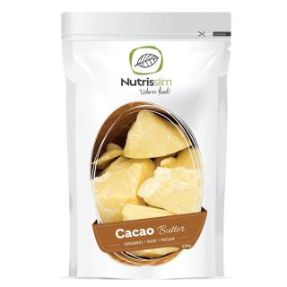 Nature´s Finest Cacao Butter BIO 250g + DÁREK ZDARMA