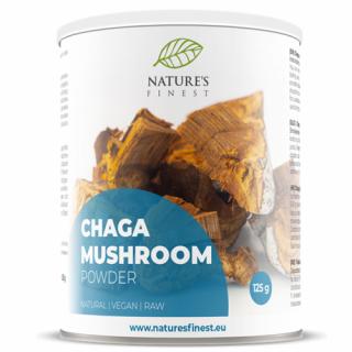 Nature´s Finest Chaga Mushroom 125g + DÁREK ZDARMA