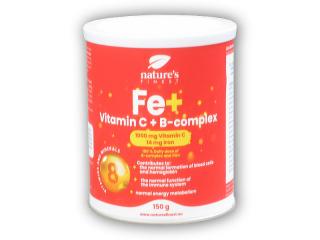 Nature´s Finest Iron + Vitamin C + B-Complex 150g + DÁREK ZDARMA