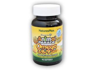 Nature´s Plus Animal Omega 3-6-9 junior 90 tablet  + šťavnatá tyčinka ZDARMA + DÁREK ZDARMA